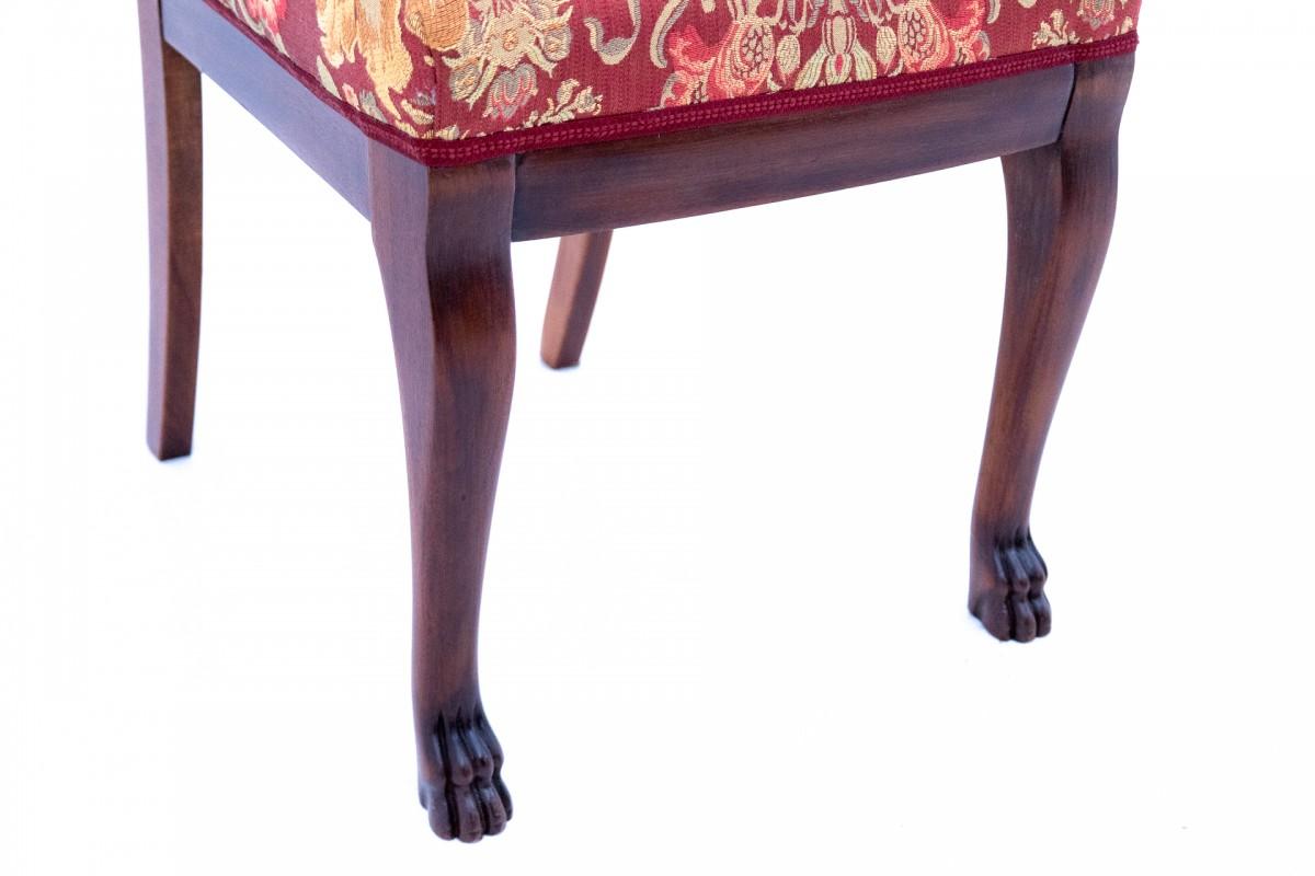 Chaise ancienne, Europe du Nord, vers 1890. Après la rénovation. en vente 2
