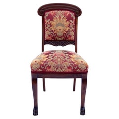 Chaise ancienne, Europe du Nord, vers 1890. Après la rénovation.