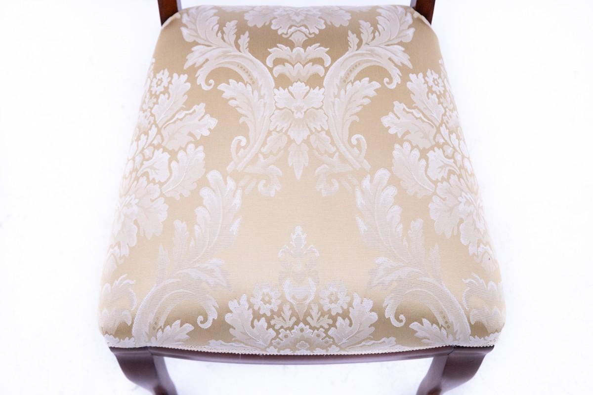 Chaise antique, Europe du Nord, fin du XIXe siècle. Après la rénovation. Bon état - En vente à Chorzów, PL