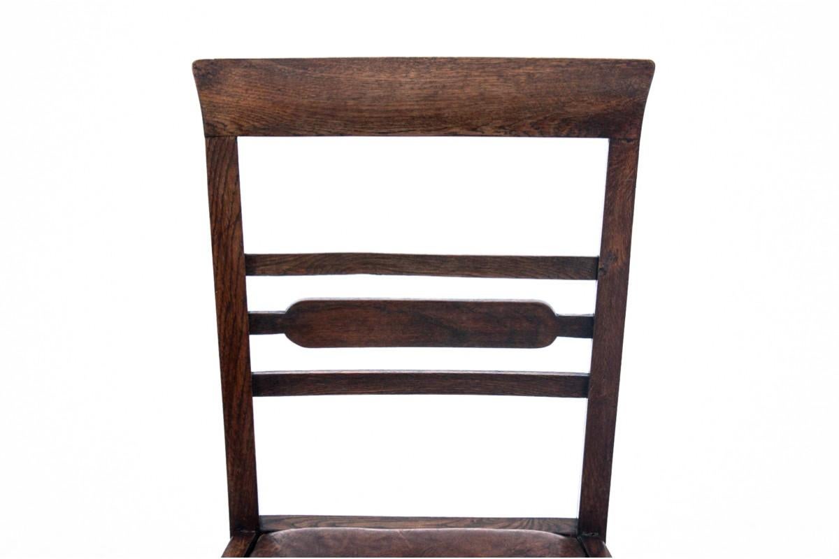 Antiker Stuhl, Westeuropa, um 1880. im Zustand „Gut“ im Angebot in Chorzów, PL