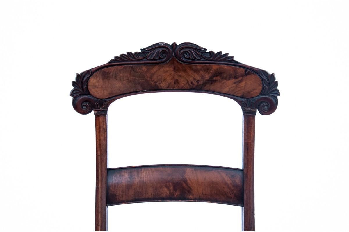 Silla antigua, Europa occidental, finales de los siglos XIX y XX. en Bueno estado para la venta en Chorzów, PL