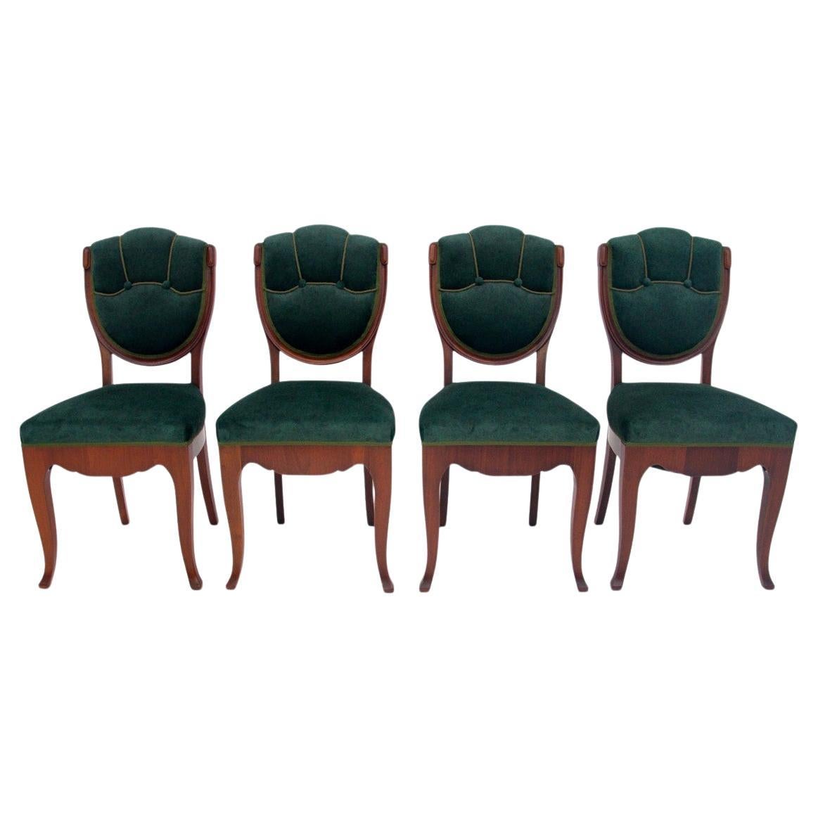 Antique chairs from around 1910.