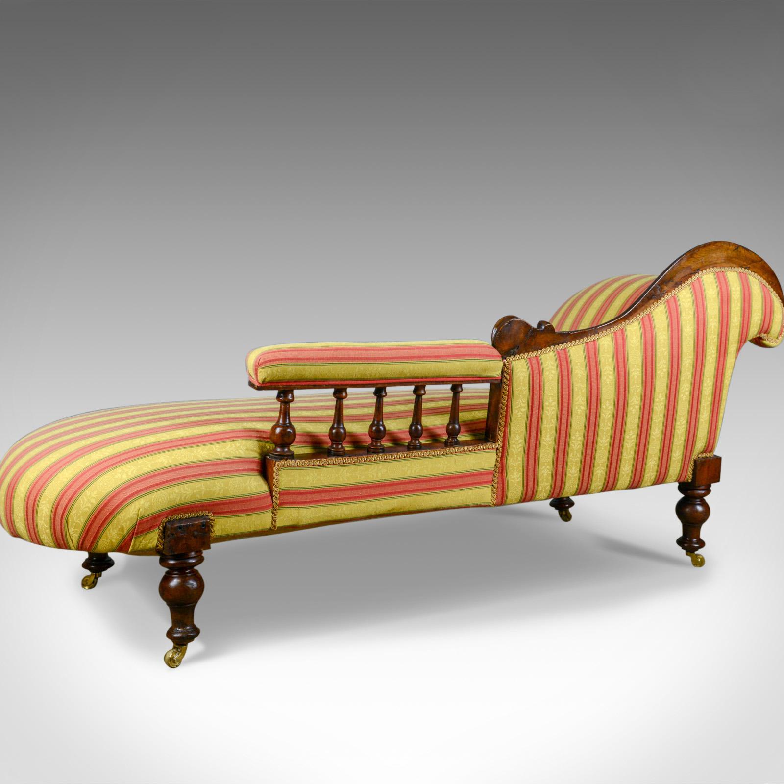 antique chaise longues