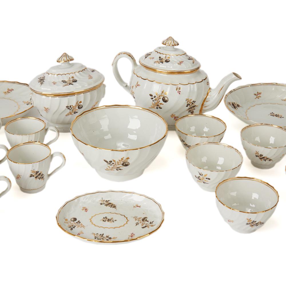 18th century antique tea set