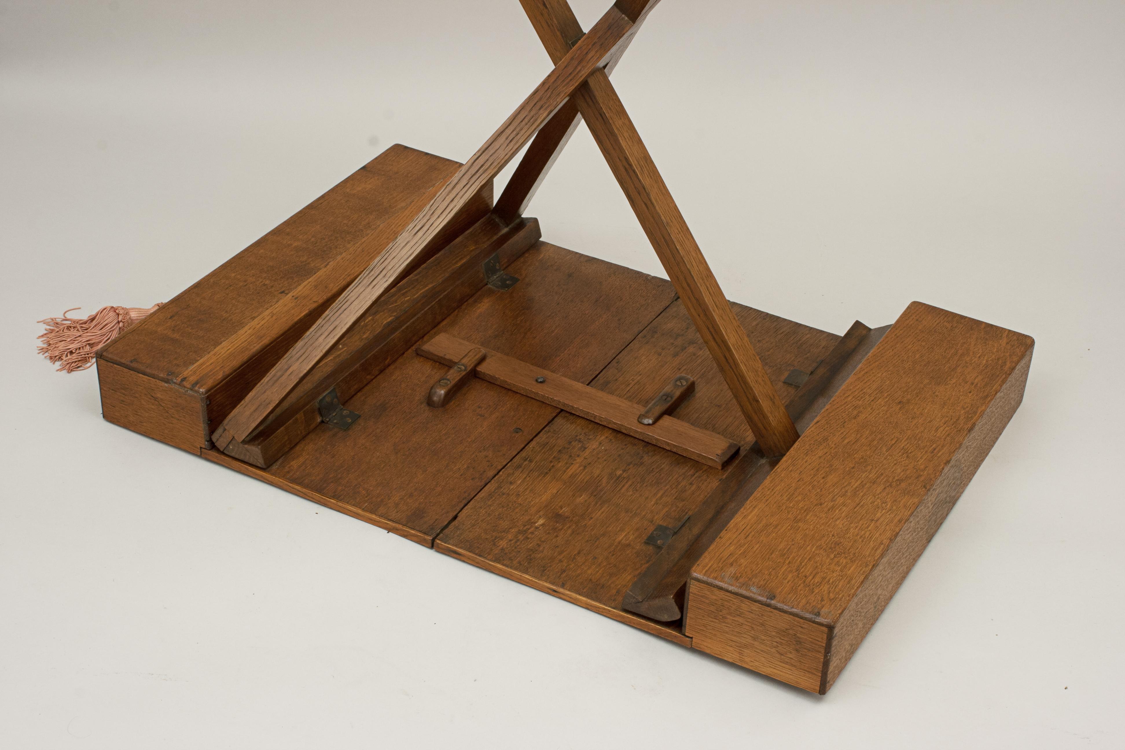 Antique Champaign, Folding Chess Table 6