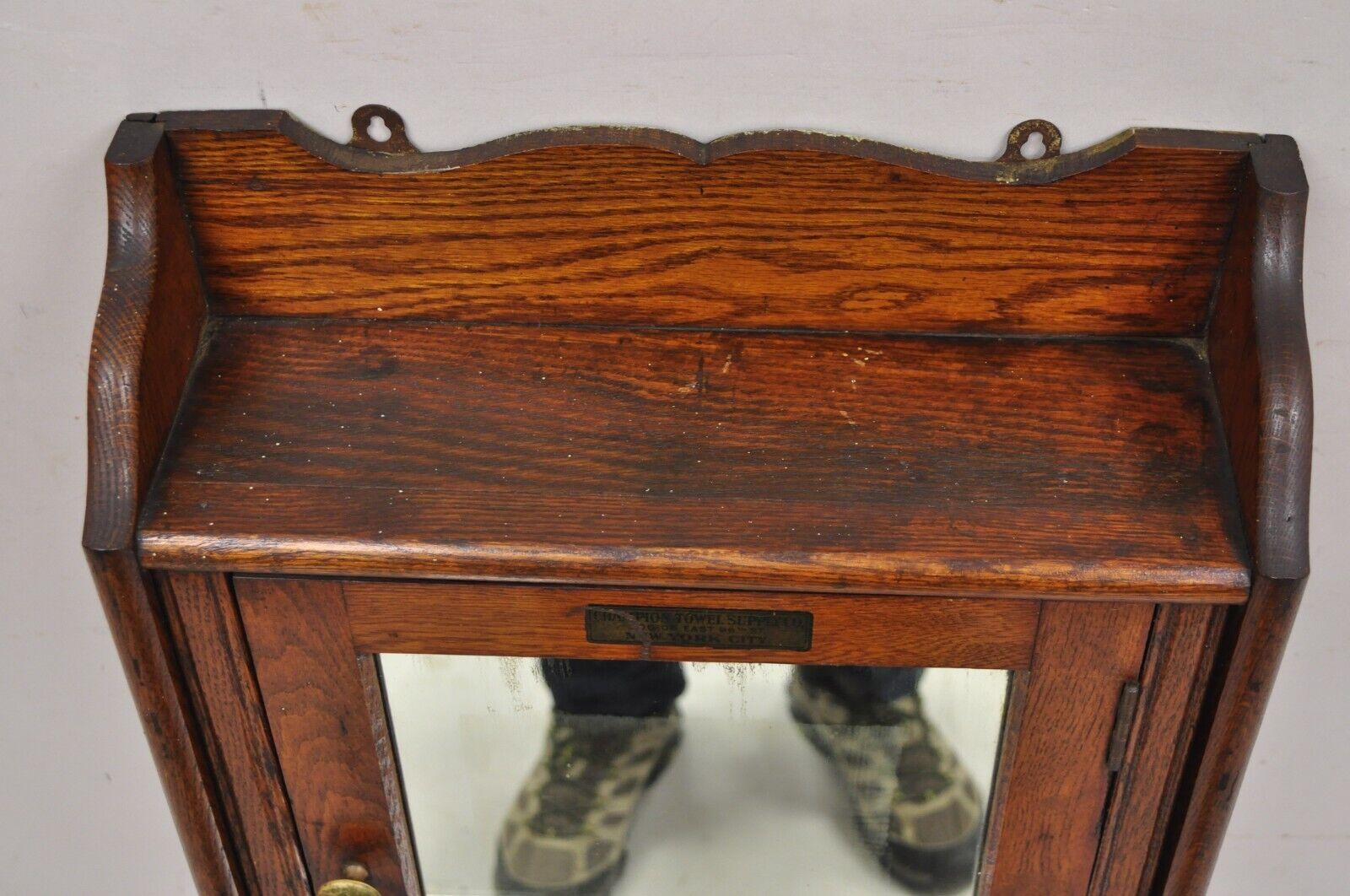 oak bathroom medicine cabinet