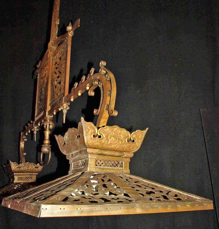 Antique Chandelier. American Antique Billiard Light For Sale at 1stDibs