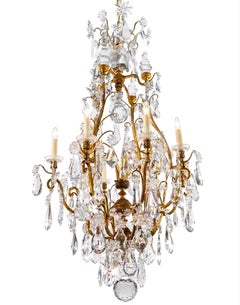 Antique Chandelier. Baccarat Chandelier