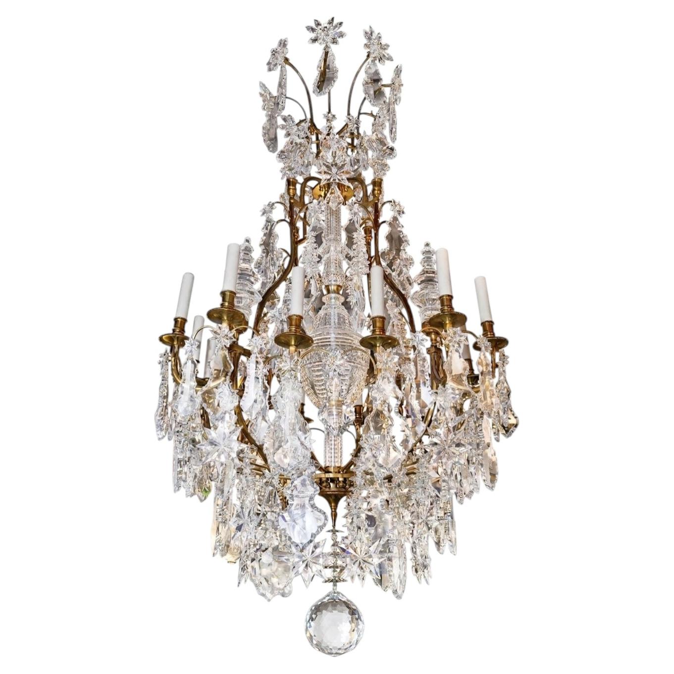 Antique Chandelier. Crystal Chandelier