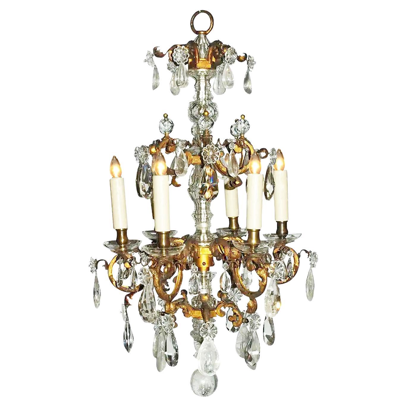 Antique Chandelier. Elegant Louis XV Chandelier