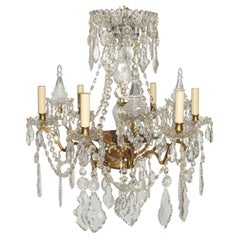 Lampadario antico. Lampadario francese