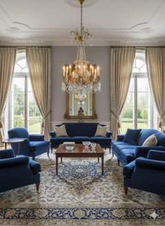 Antique Chandelier. Louis Philippe Style chandelier