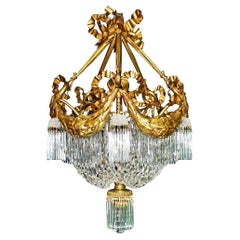 Antique Chandelier Louis XVI Style