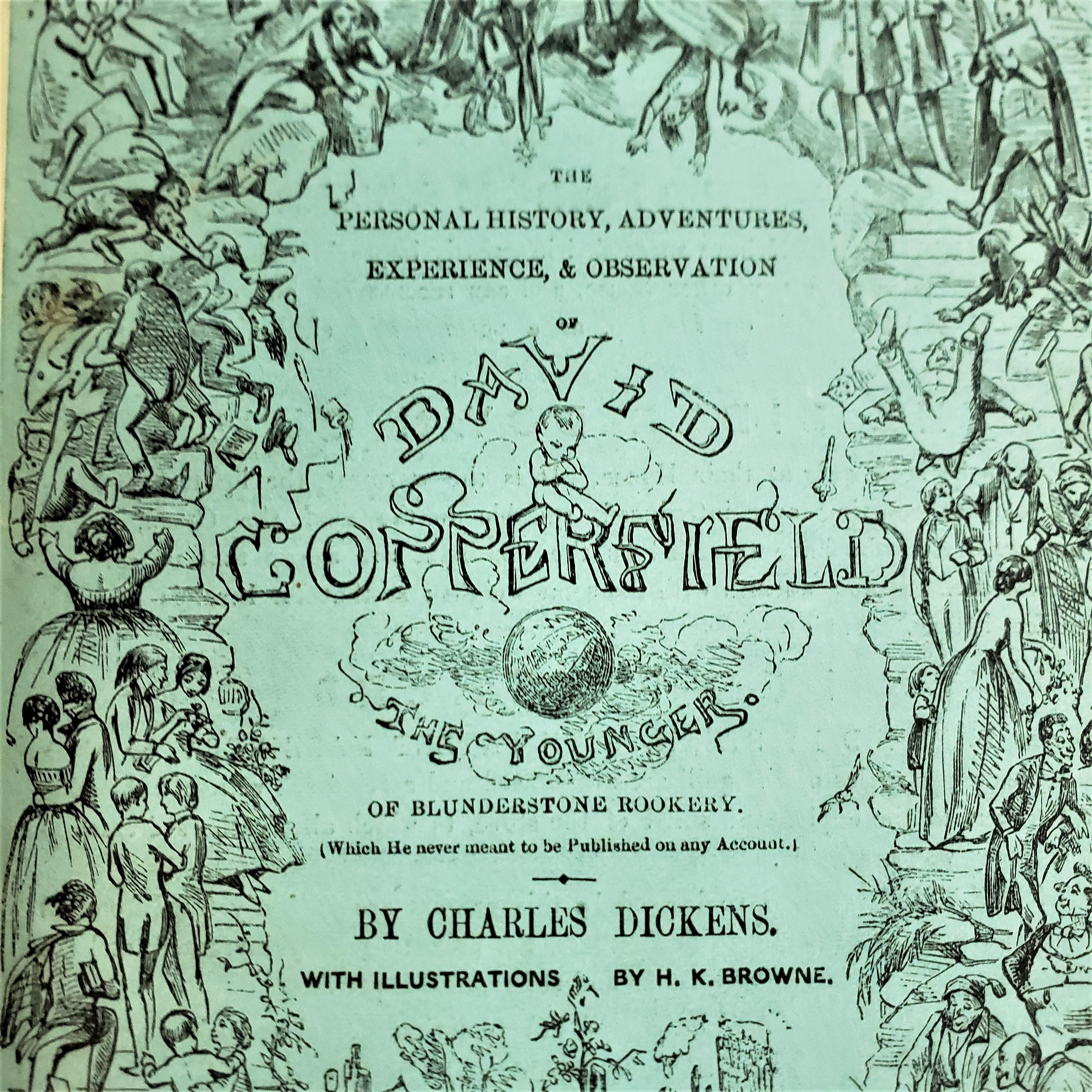 Antique Charles Dickens First Edition David Copperfield 1850 Chapman & Hall Book In Good Condition In Hamilton, Ontario