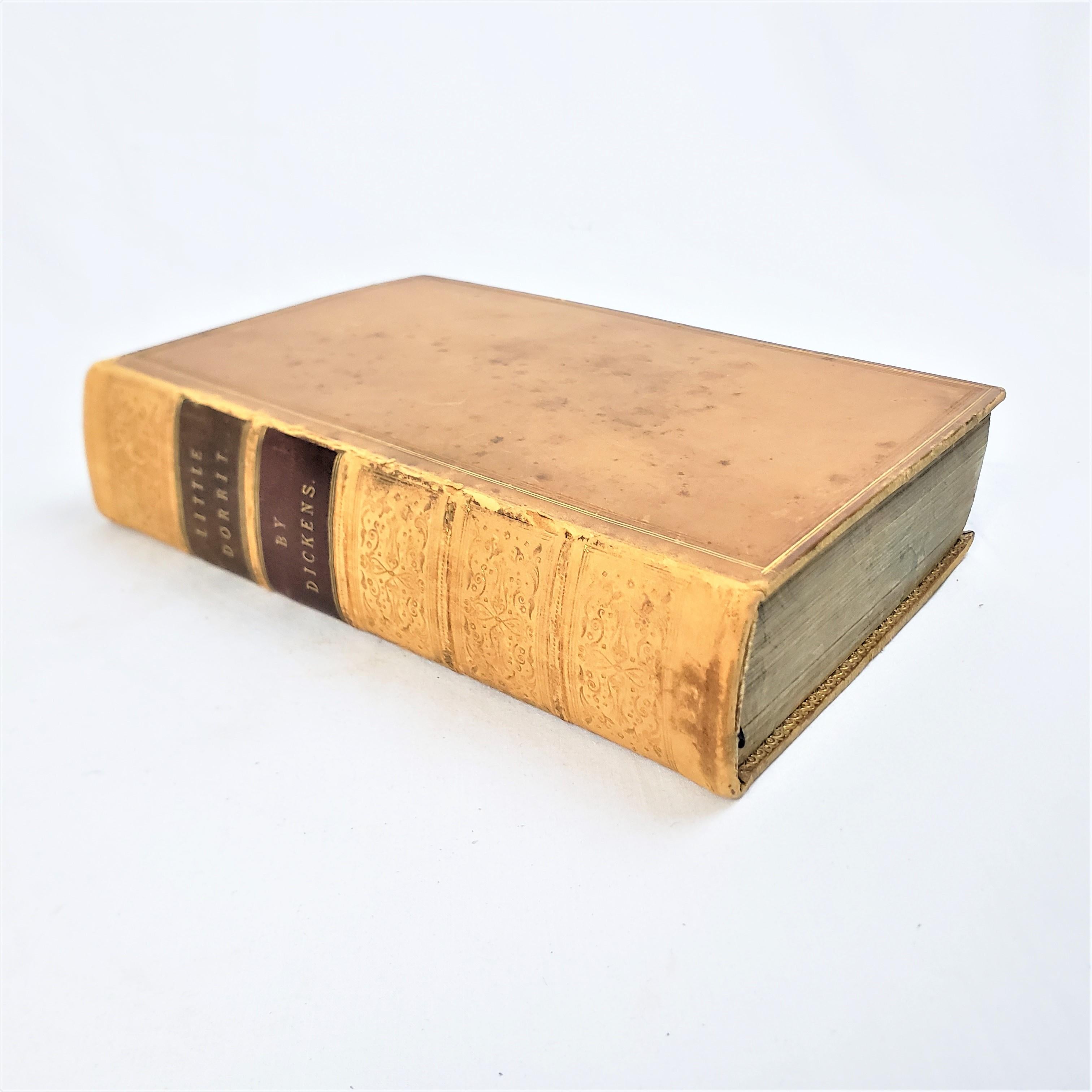Antikes Charles Dickens Little Dorrit 1857 Chapman & Hall Buch, Erstausgabe (Viktorianisch) im Angebot