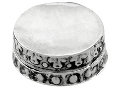 Antique Charles II Silver Counter Box (Circa 1670)