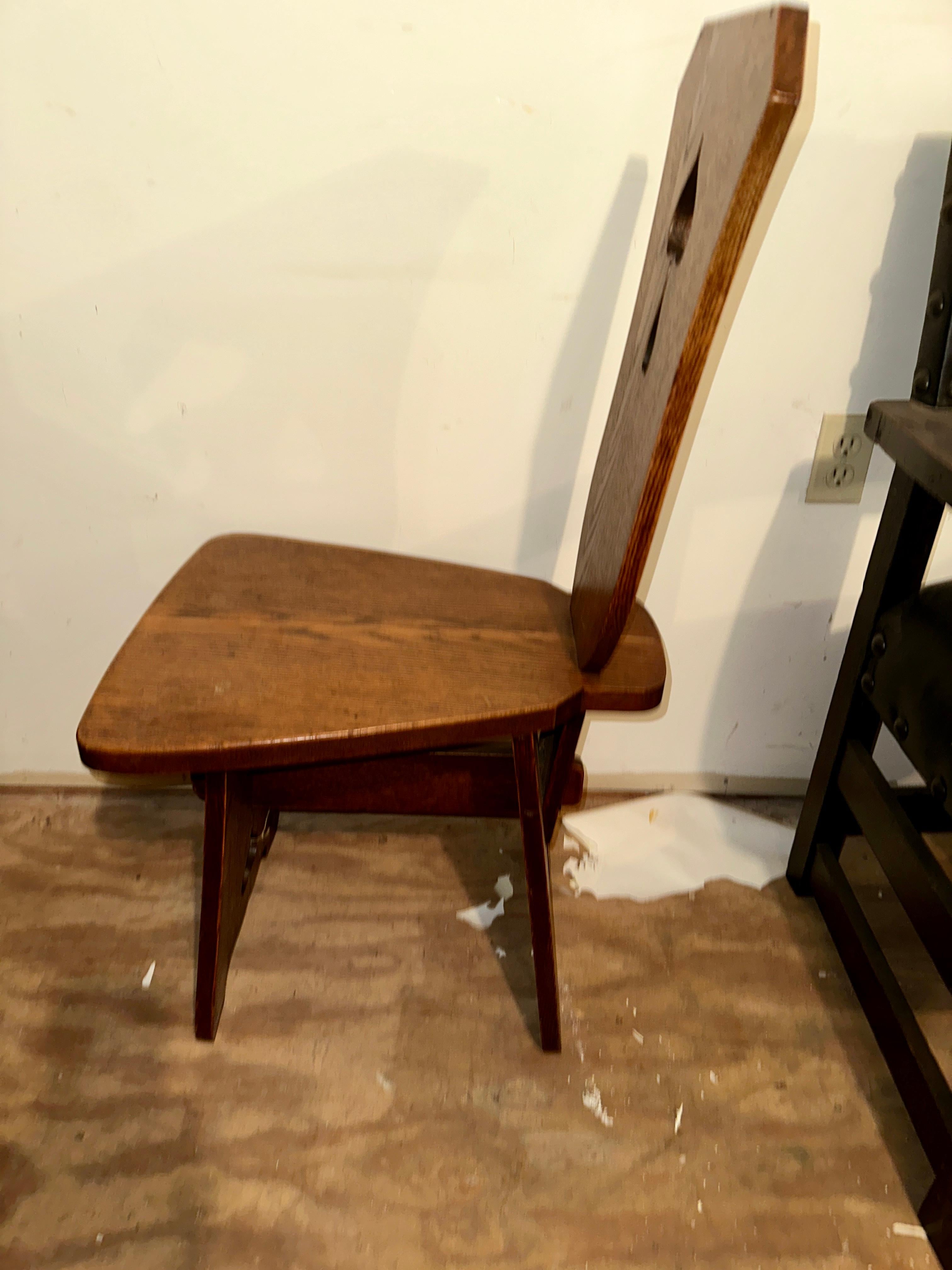 Sedia antica Charles Limbert Hall - W7042 in vendita 3
