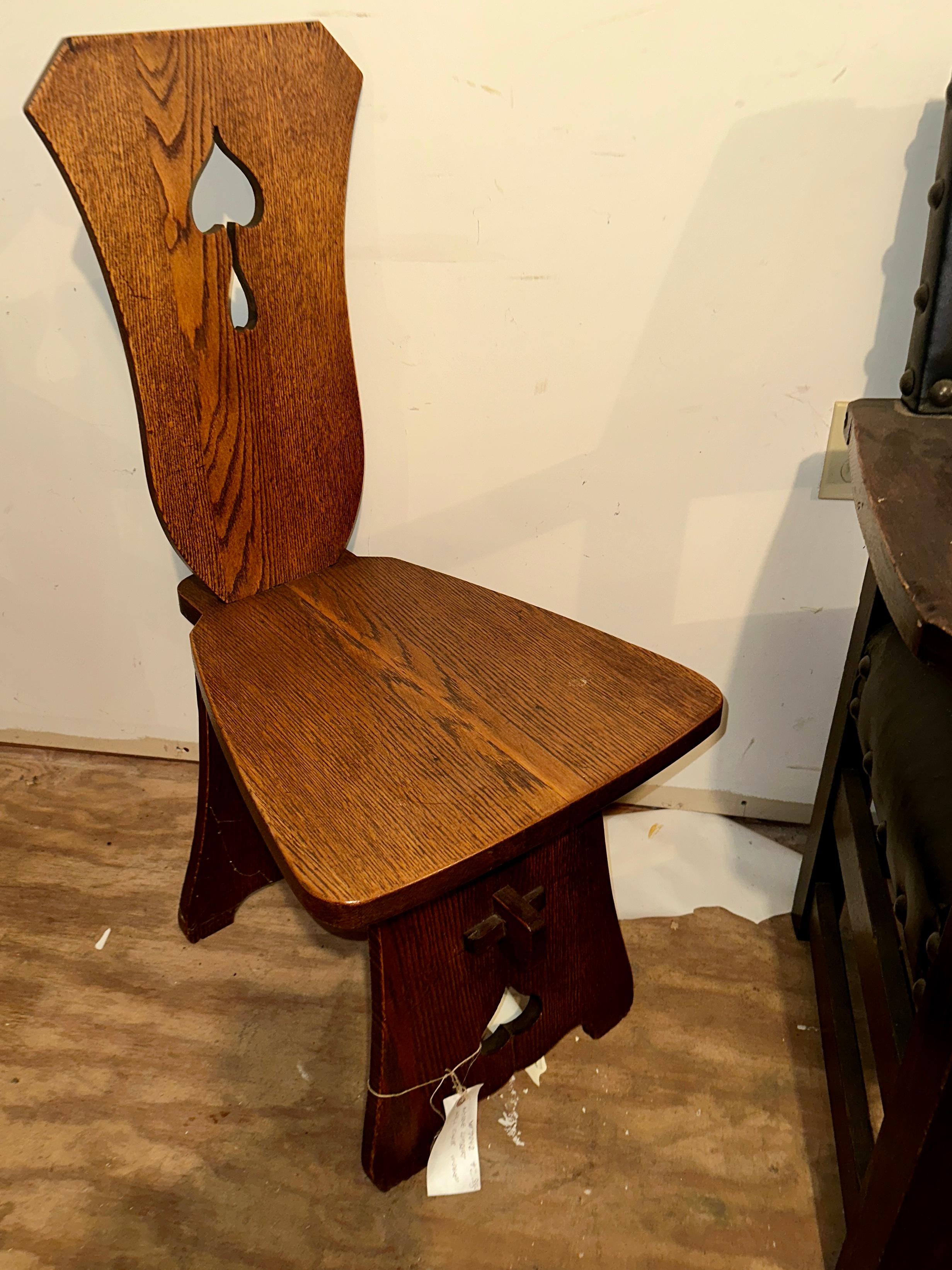 Sedia antica Charles Limbert Hall - W7042 in vendita 12