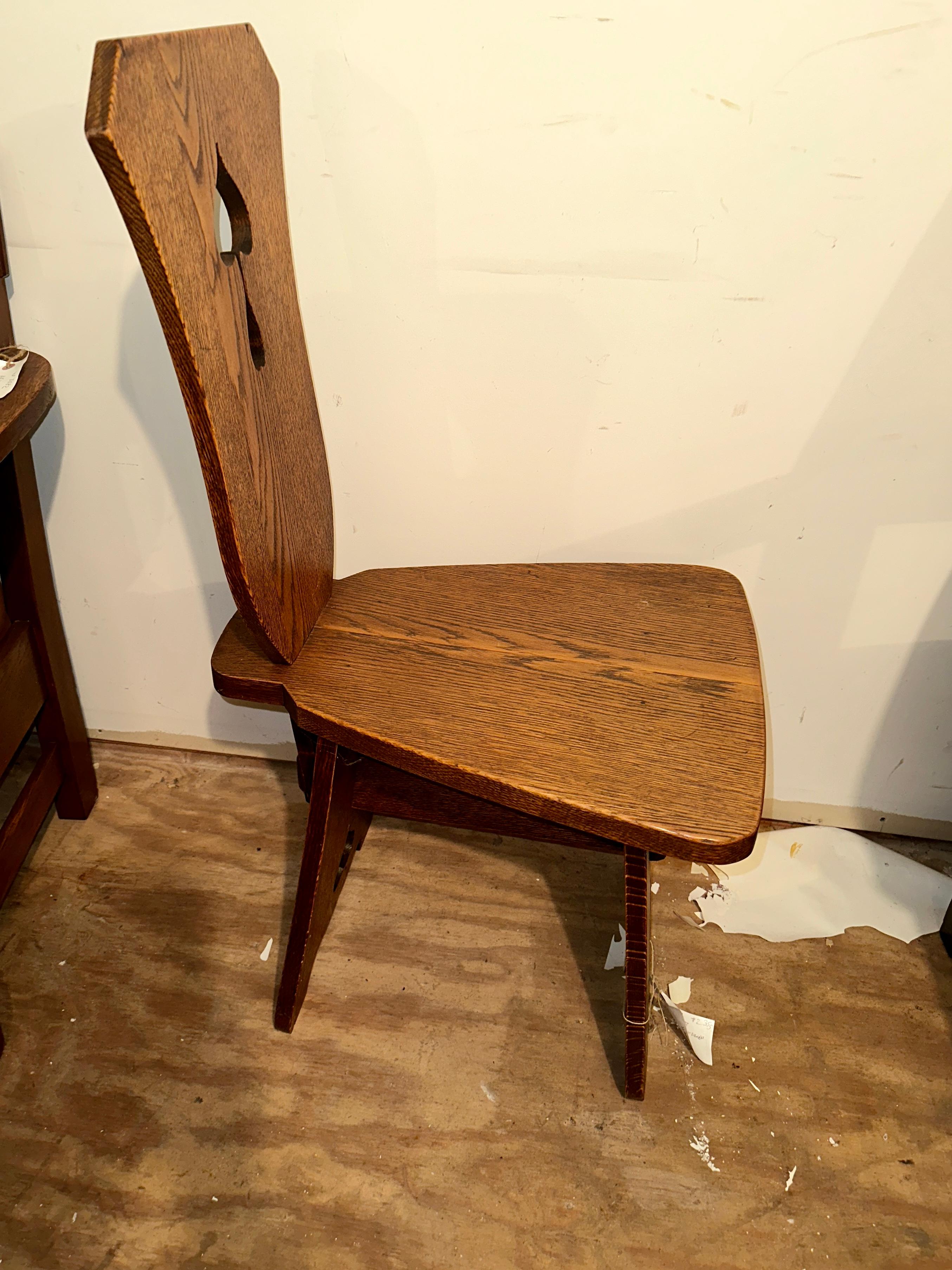 Sedia antica Charles Limbert Hall - W7042 in vendita 1