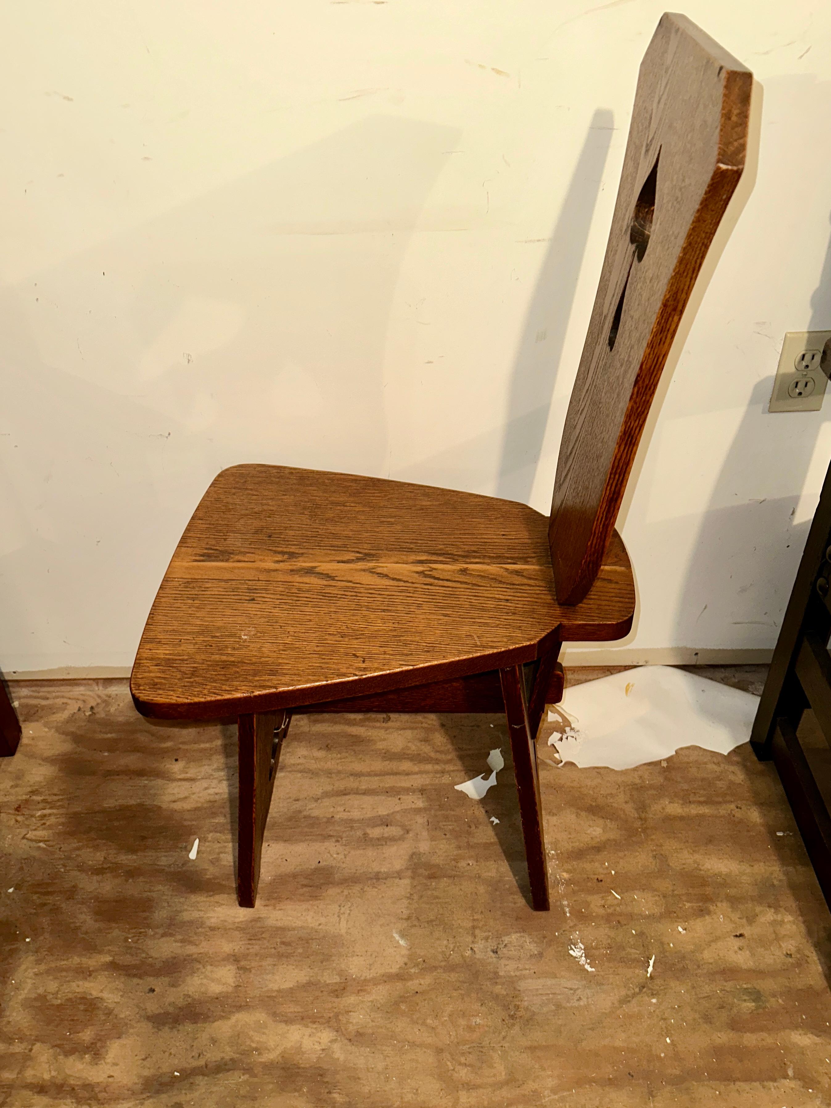Sedia antica Charles Limbert Hall - W7042 in vendita 2