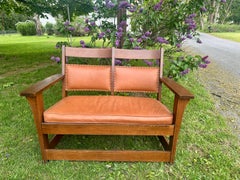 Antike Charles Limbert Couch, markiert! - W5010