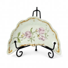 Antique Charles Martin Limoges Porcelain Crescent Dishes Set, 1920