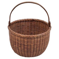 Antique Charles Ray Nantucket Lightship Basket