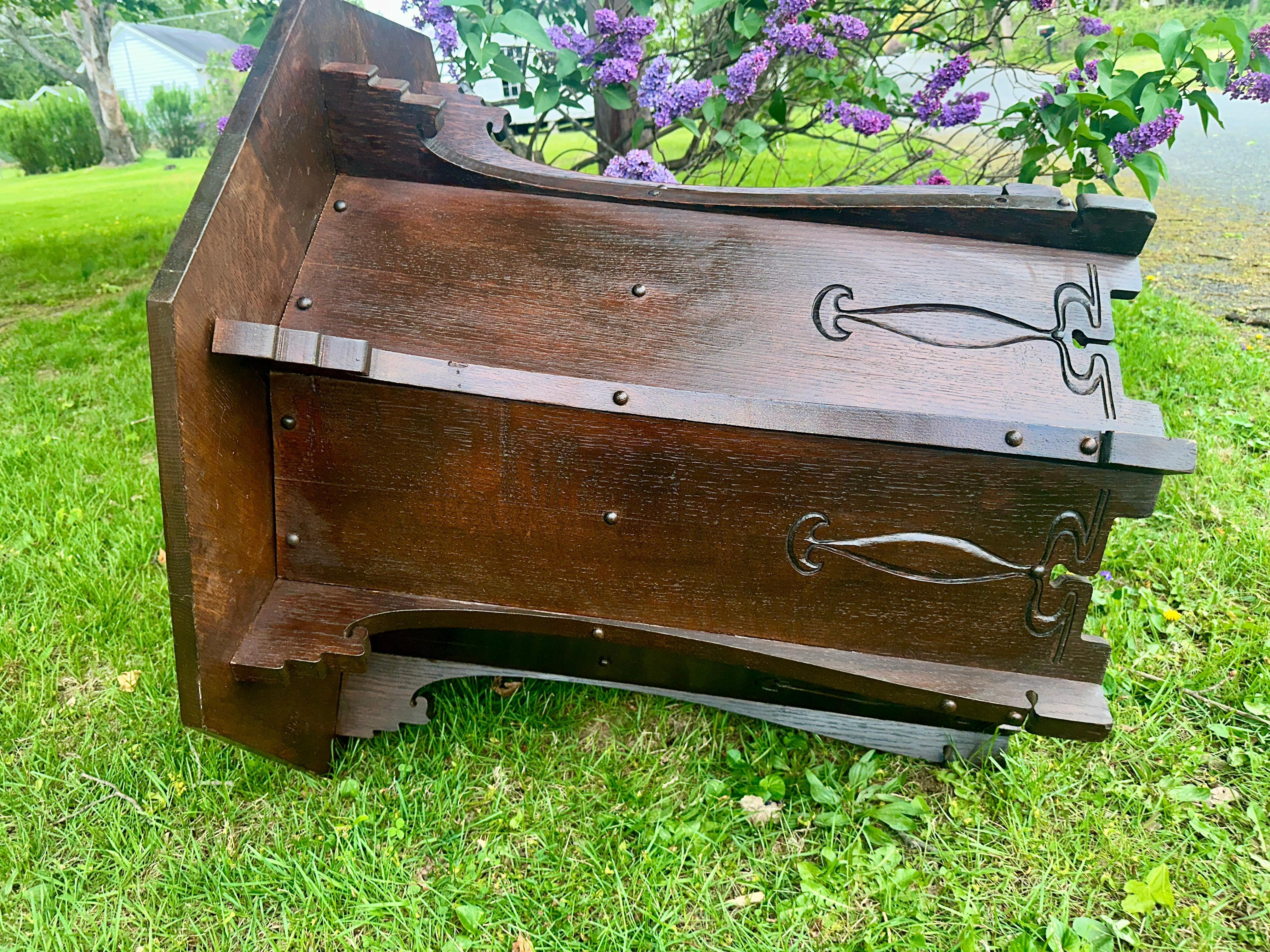 Antique Charles ROHLFS Center Table -  Stickley era  W7684      MUST  SELL For Sale 4
