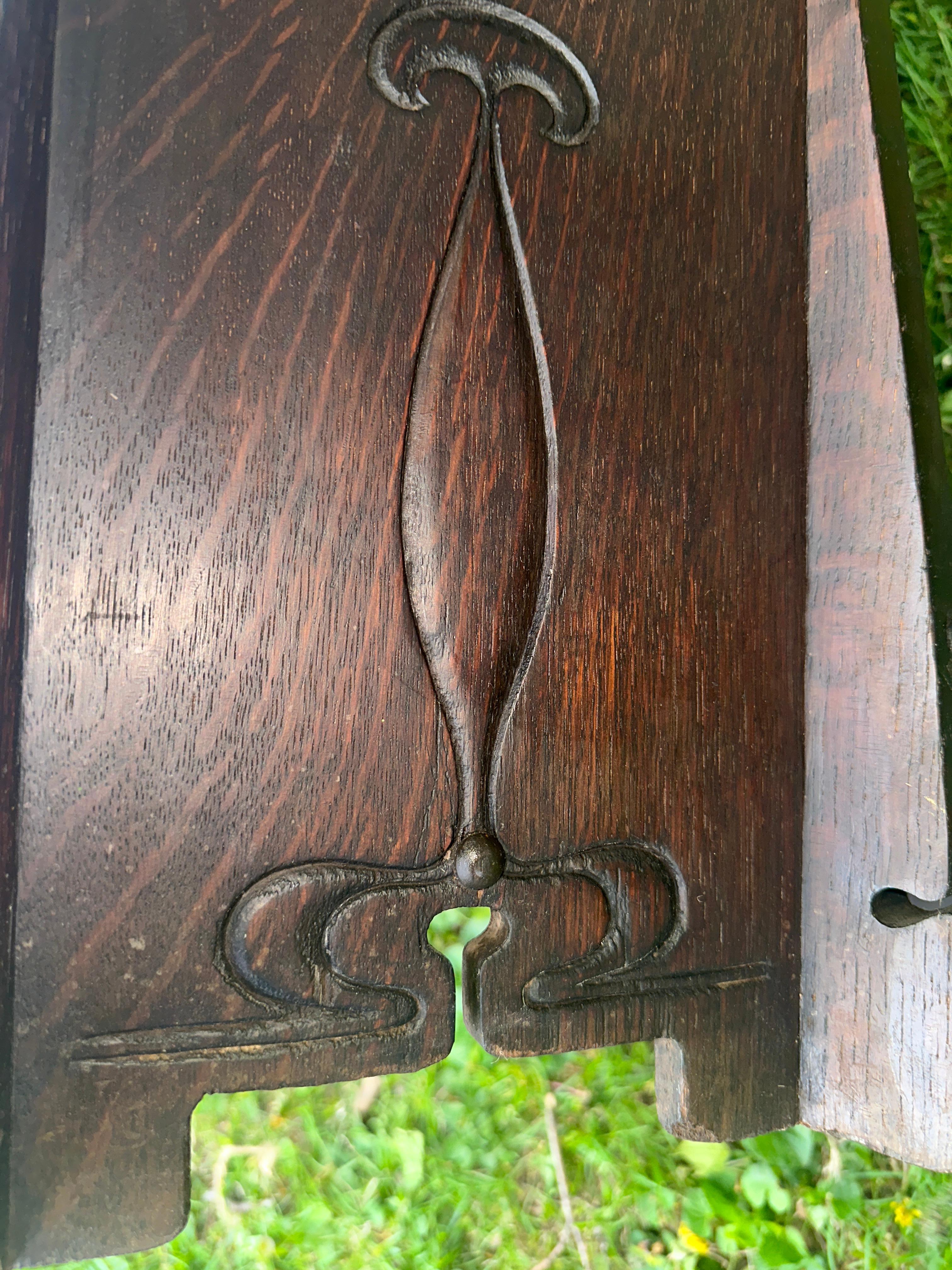Antique Charles ROHLFS Center Table -  Stickley era  W7684      MUST  SELL For Sale 6