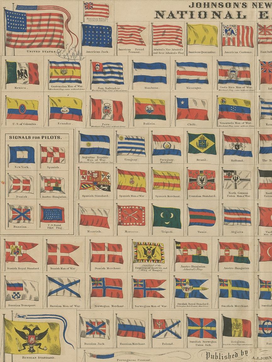 johnson's new chart of national emblems