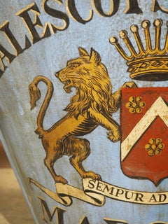 Antique “Château Malescot St. Exupéry” Grape Harvesting Hotte from France