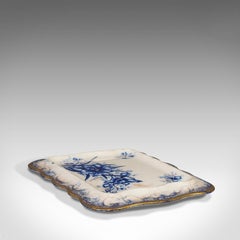 Antique Cheese Keeper, Decorative, Dish, John Maddock, Orchid, Victorian