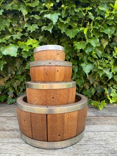 Antique Cheese Mold / Mould Set of 4, the Netherlands. Farmhouse Fruit Bowl