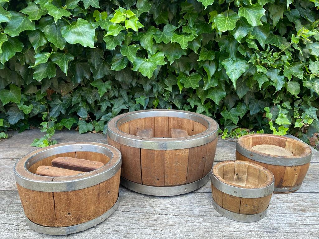 wooden cheese molds