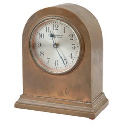 Used "Chelsea Co." Brass Clock, Mini Size, ca. 1910