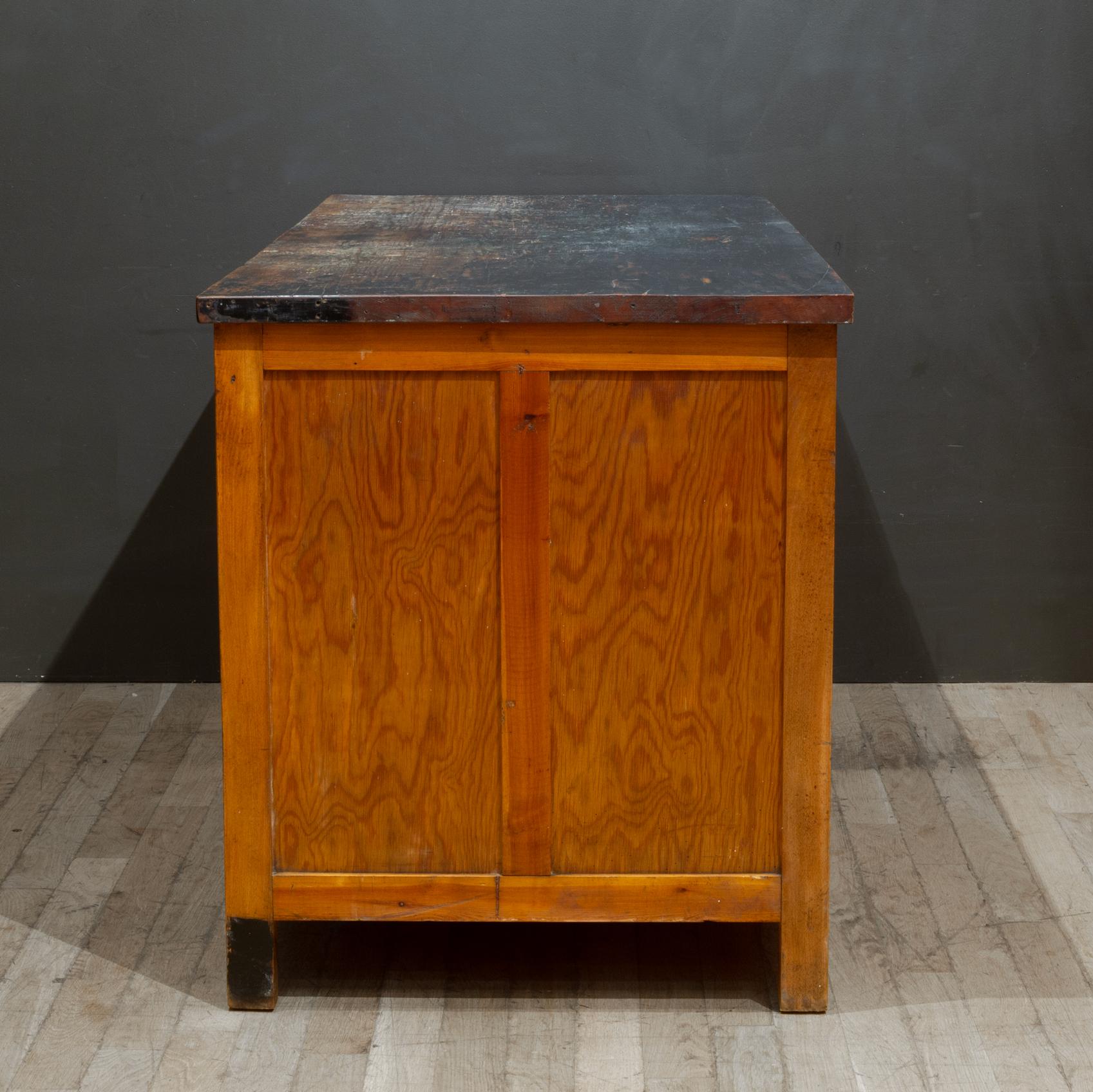 Antique Chemistry Class Industrial Cabinet c.1920-1940 For Sale 6