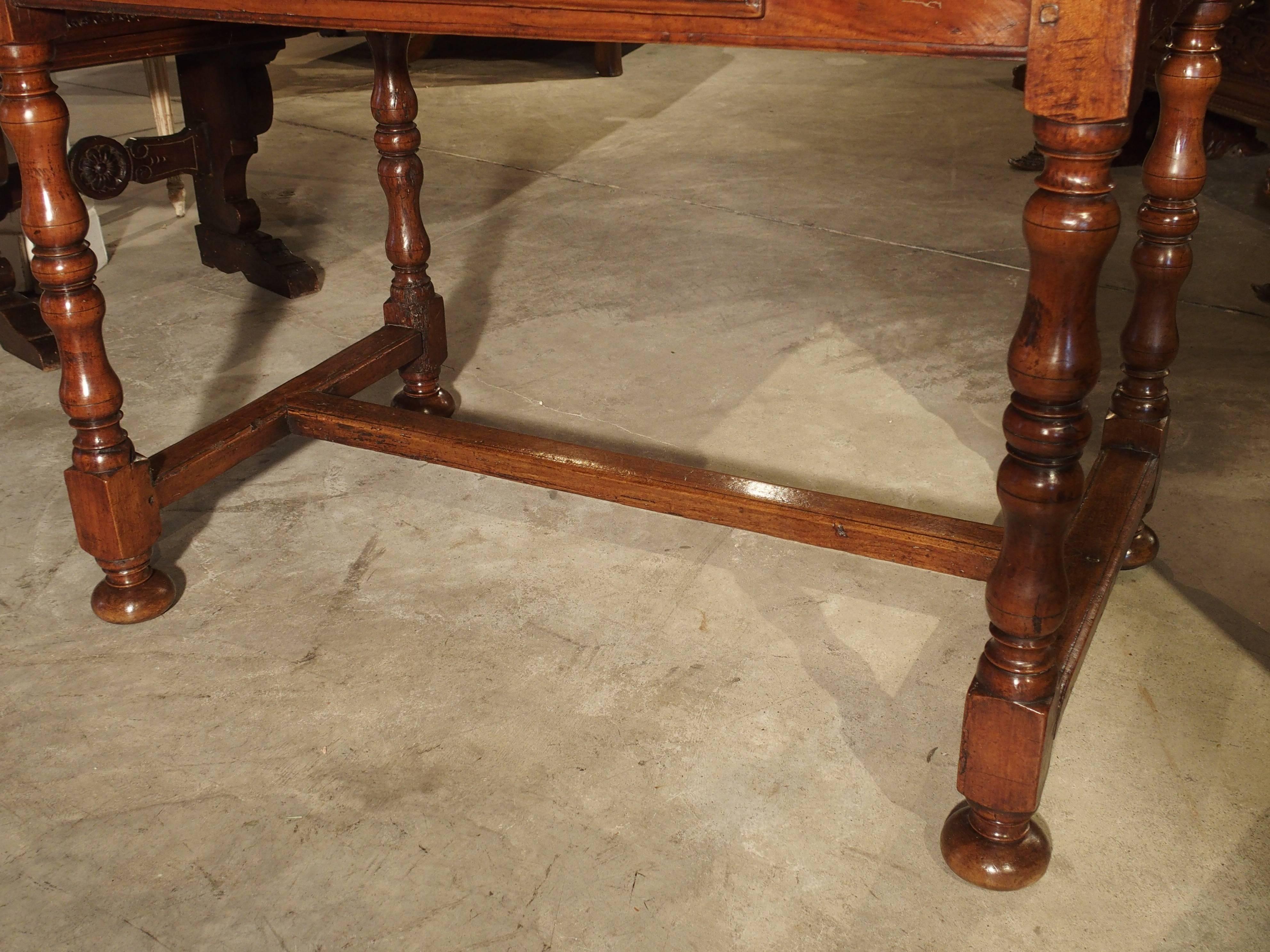 antique cherry side table