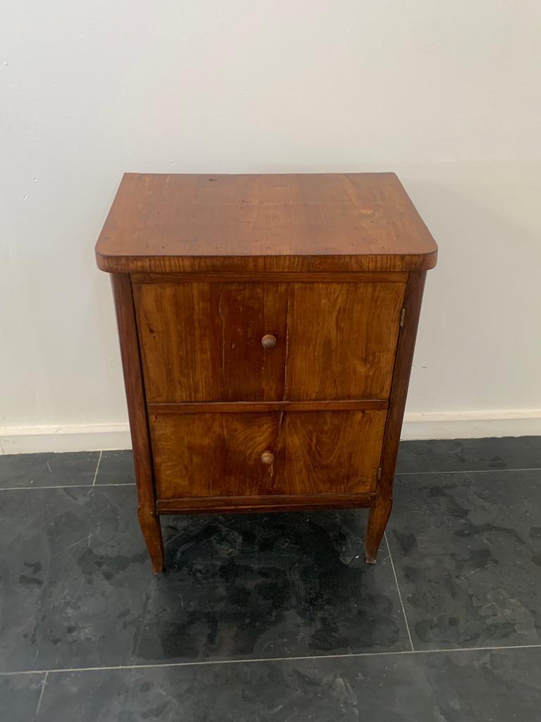 Neoclassical Antique Cherry Commode, Late 18th Century For Sale