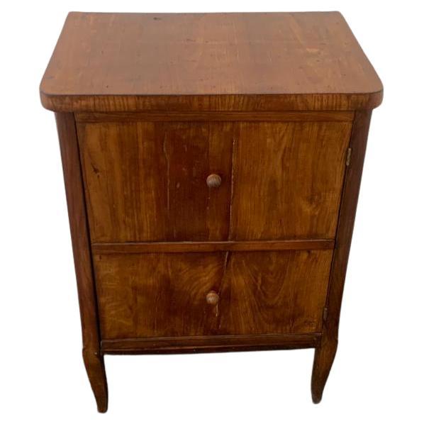 Antique Cherry Commode, Late 18th Century For Sale