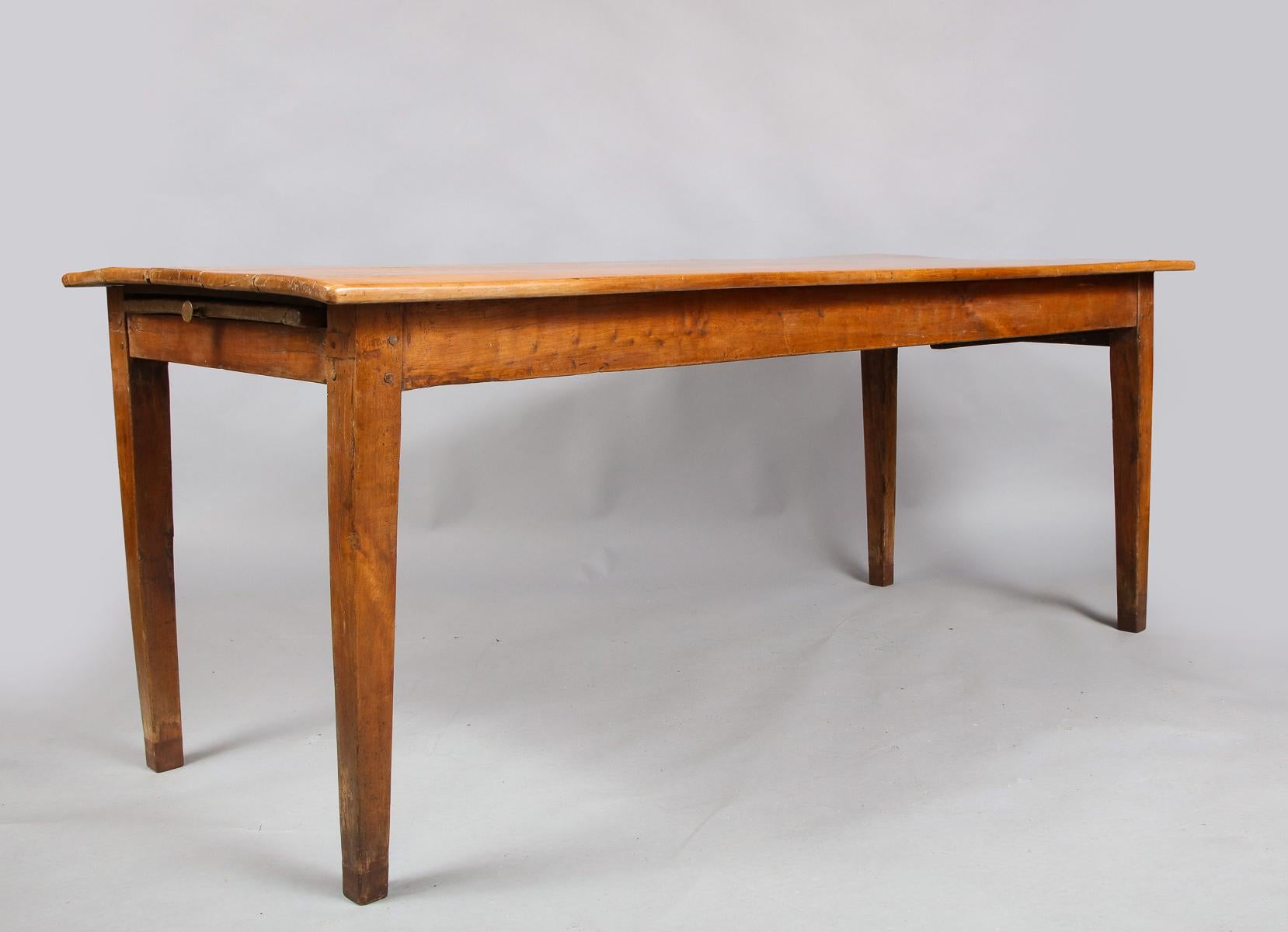 Antique Cherry Farm Table 4