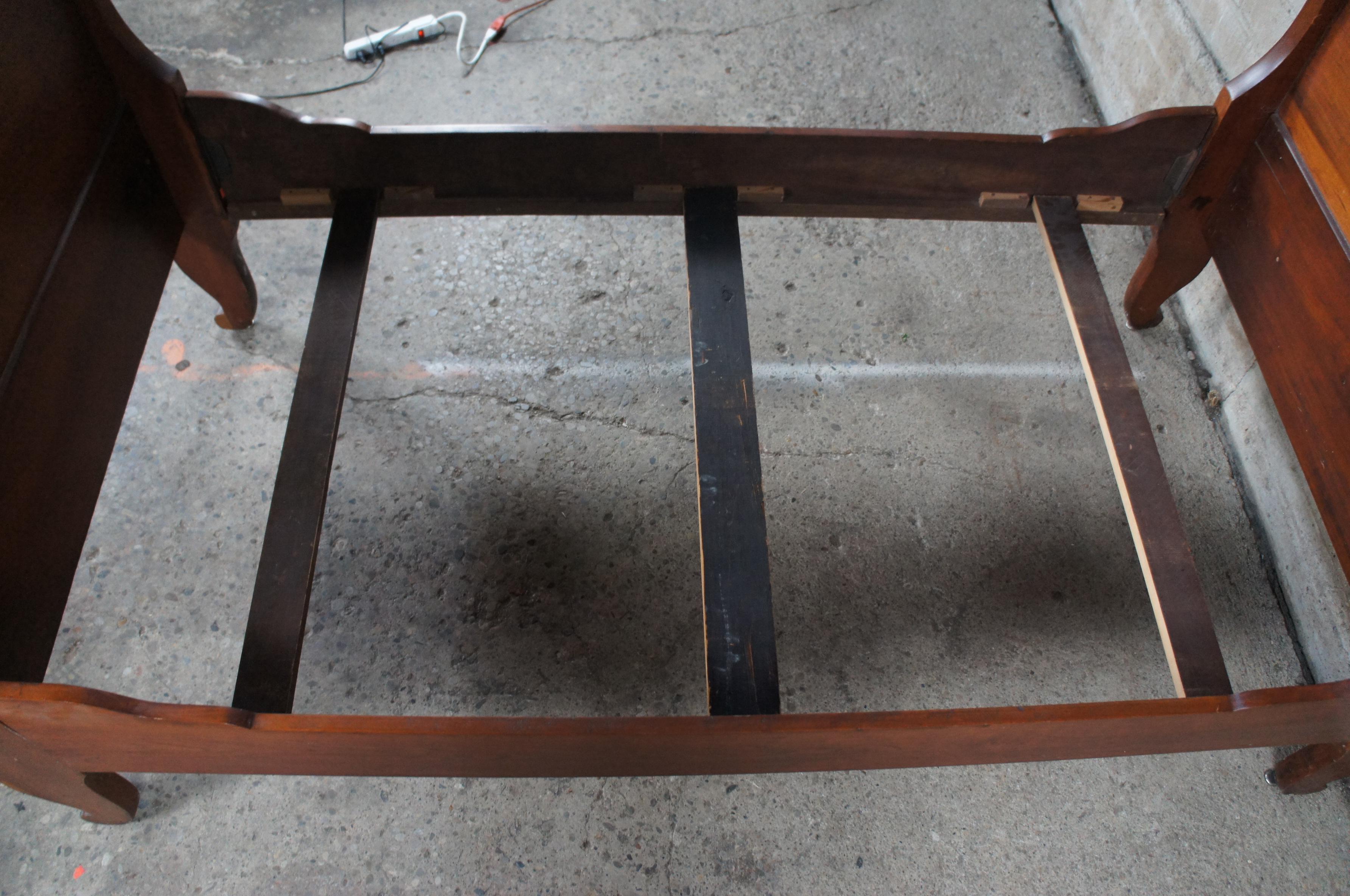 antique sleigh bed twin