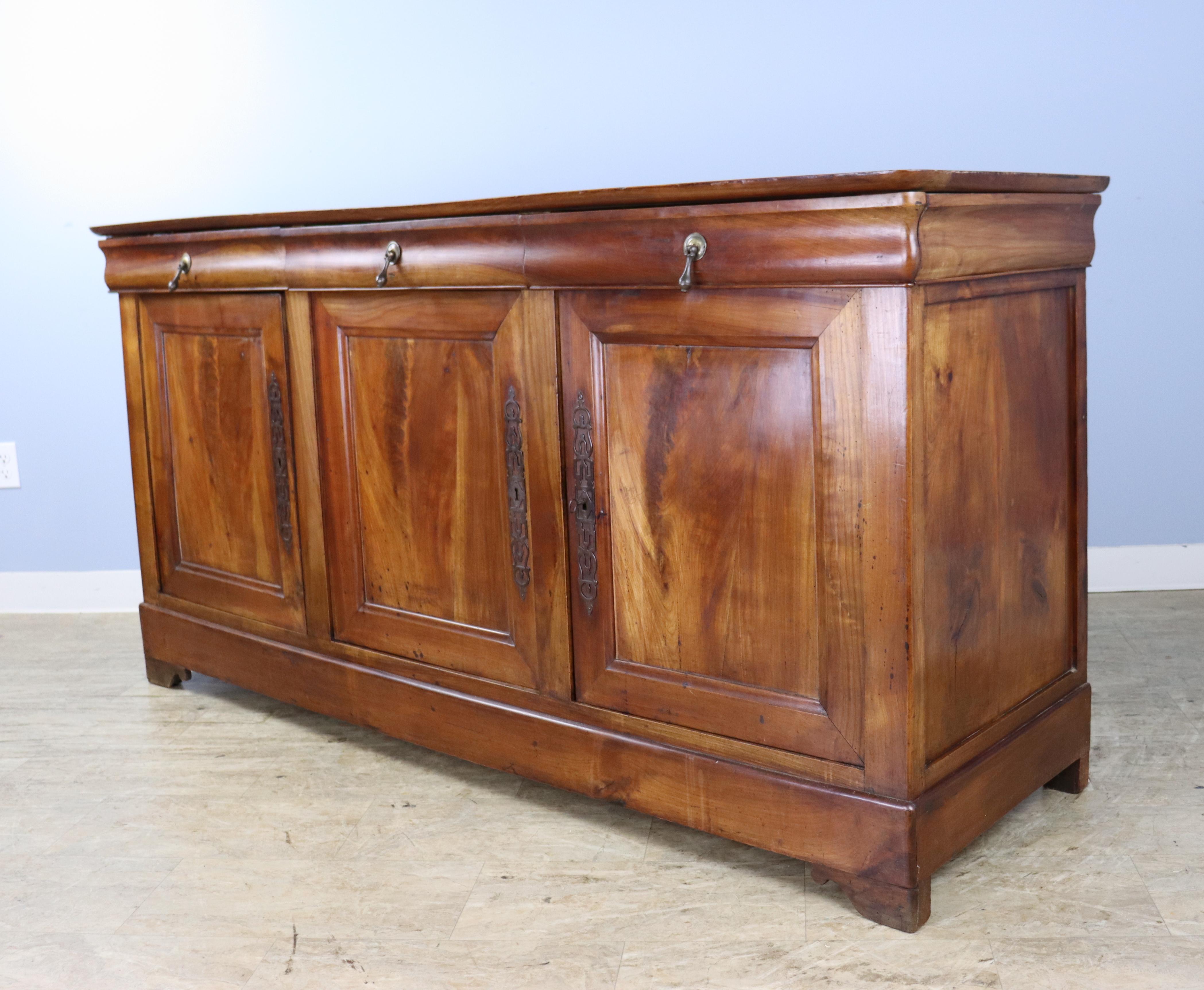 French Antique Cherry Louis Philippe Enfilade