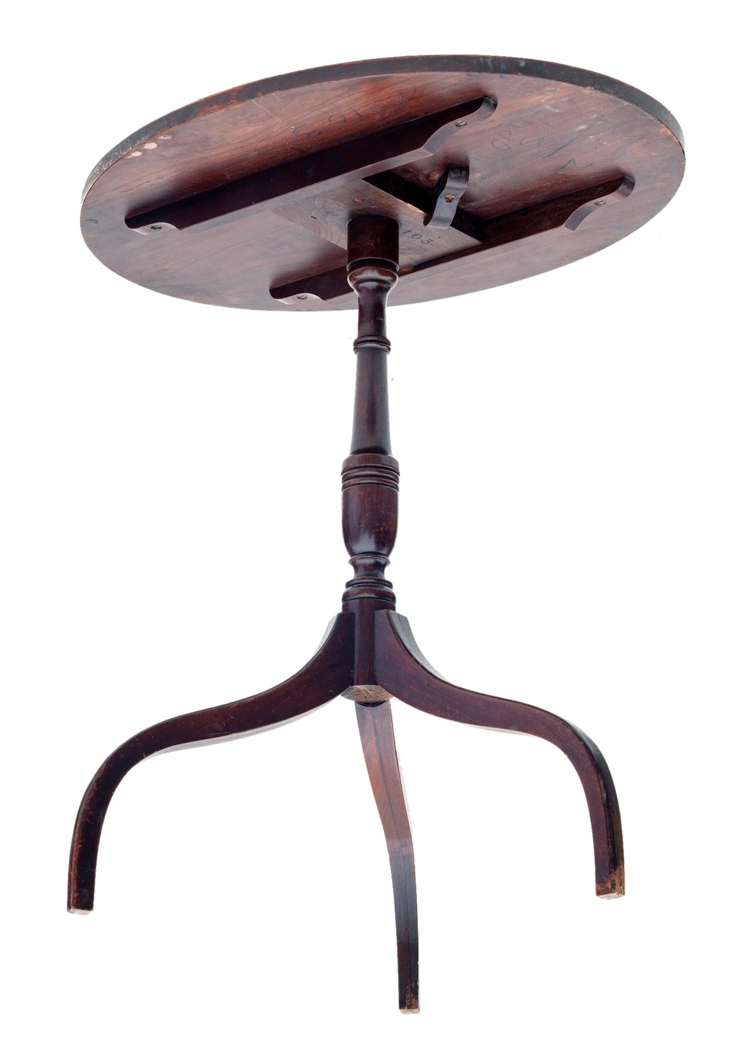 Antiker Kirsche Oval Lilt Top Tisch im Angebot 1