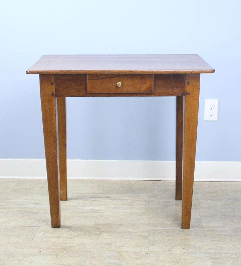 Antique Cherry Side Table at 1stDibs