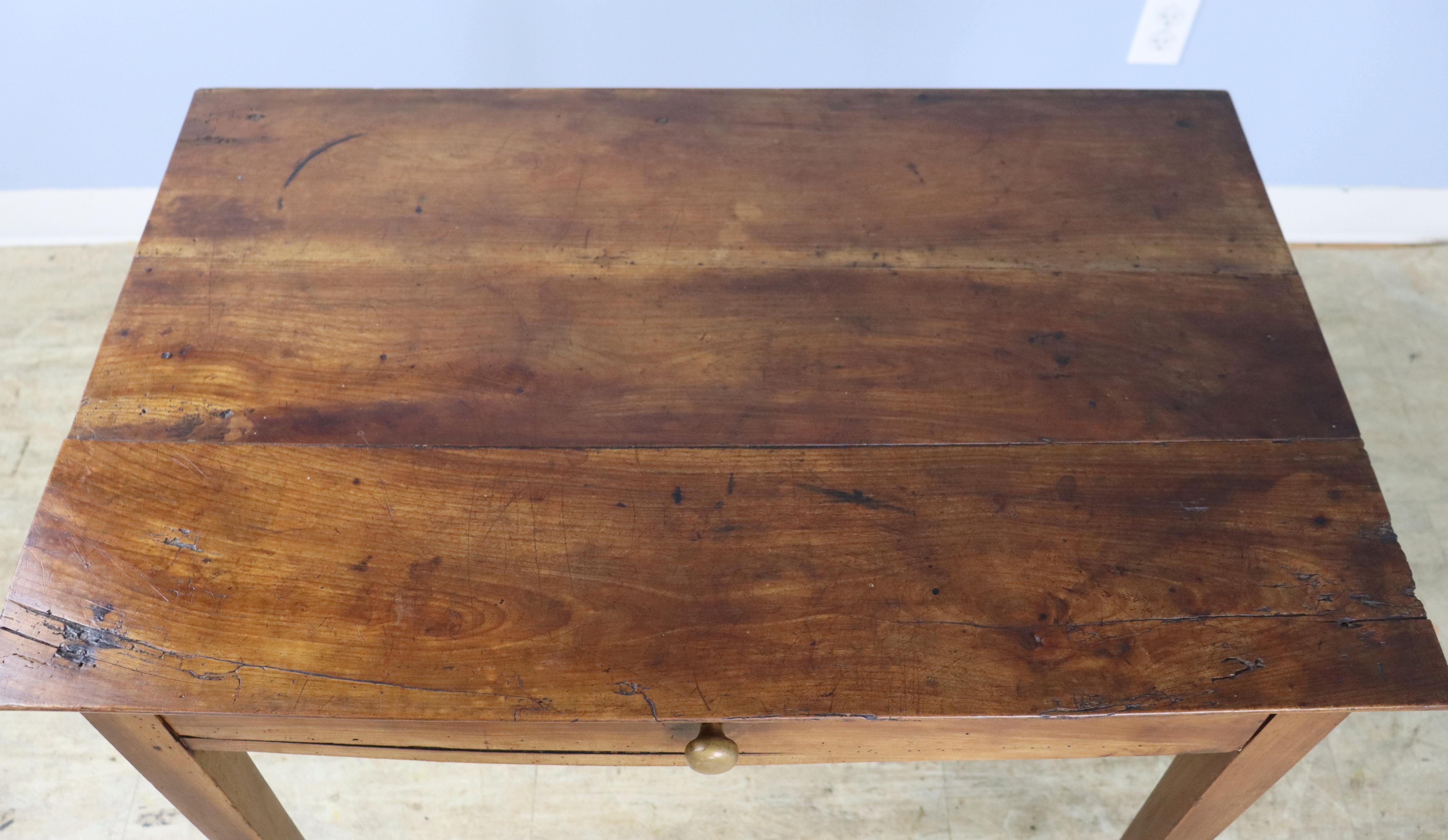 Antique Cherry Side Table For Sale 2