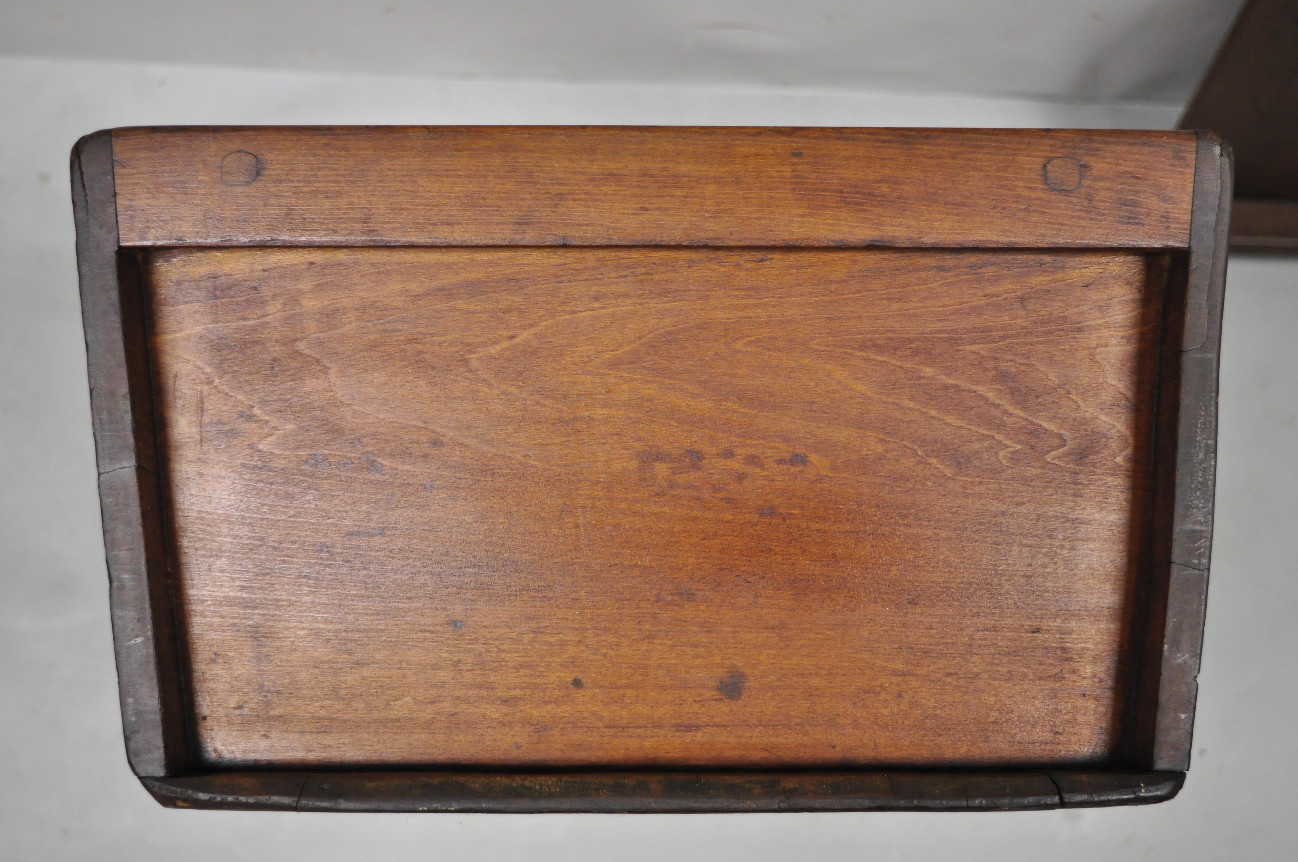 vintage wood bread box for sale