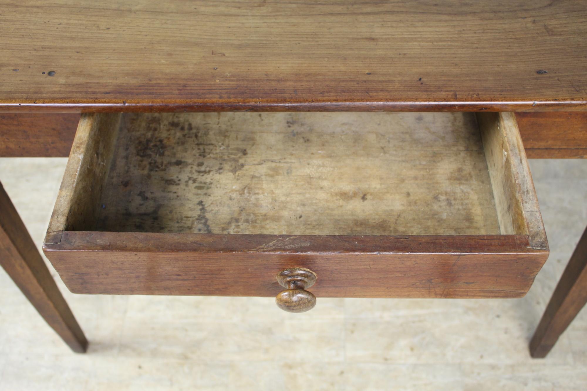 19th Century Antique Cherry Writing Table