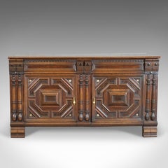 Antique Chest, French Coffer, Oak, Early 19th Century, circa 1800