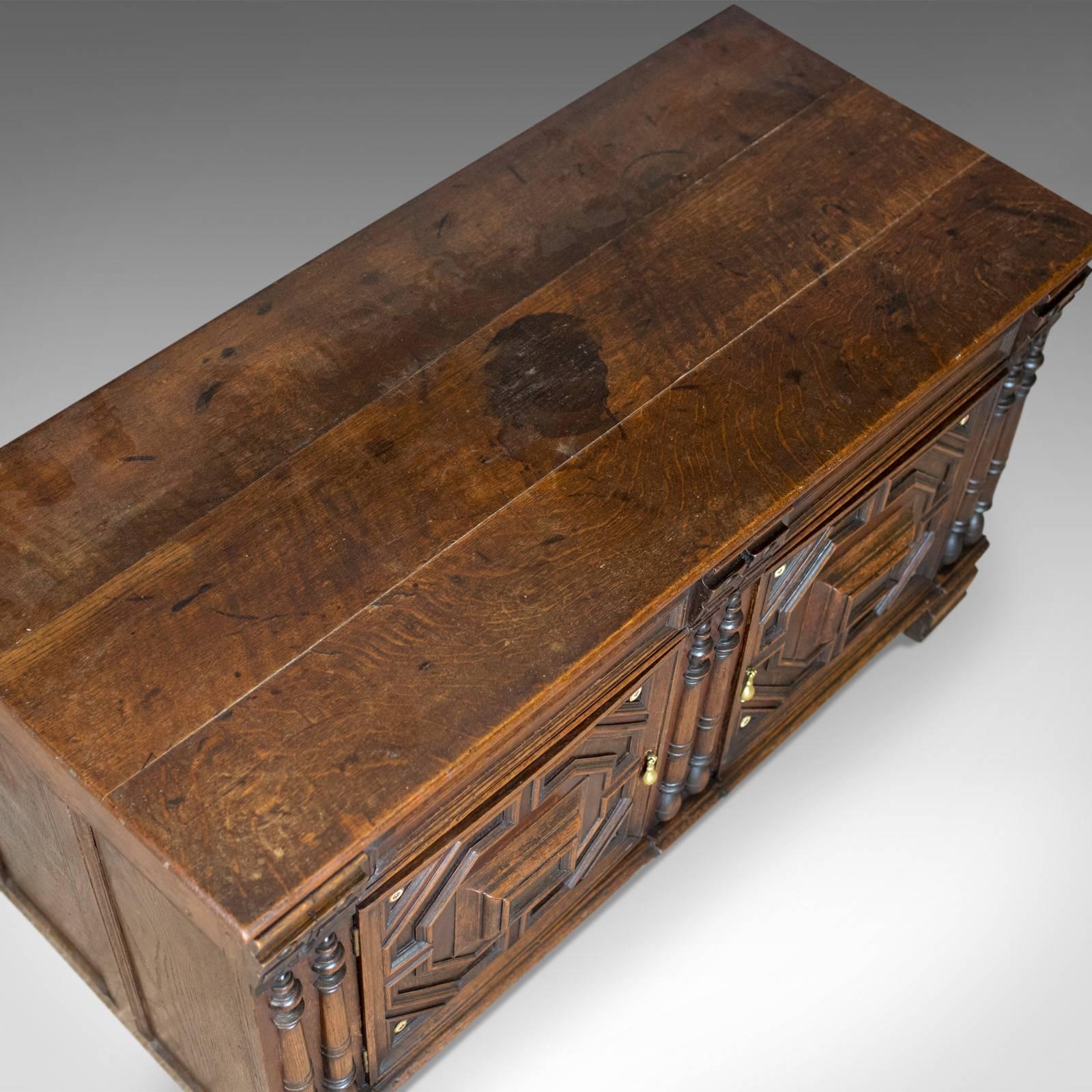 Antique Chest, French Coffer, Oak, Early 19th Century, circa 1800 For Sale 3