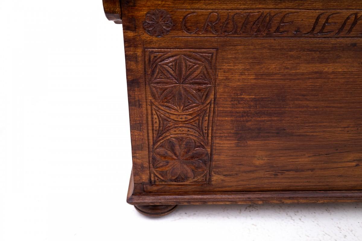 Antique chest, Northern Europe, 1765. For Sale 6